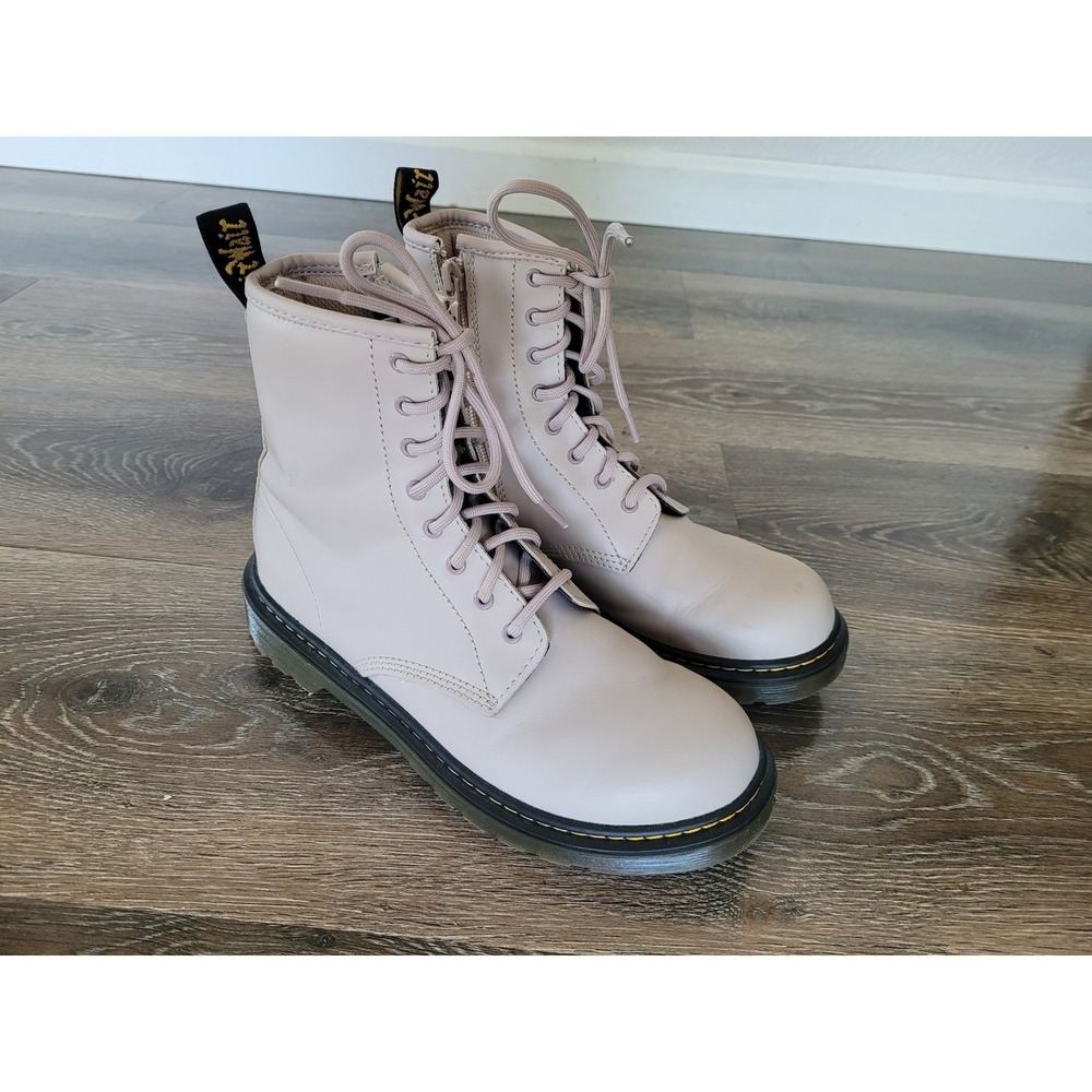 Dr. Martens 1460 Pascal Zip Boots Leather‎ Ankle Boots Taupe Size US 5 #House